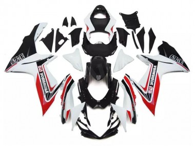 Blanco Rojo Negro Carenado Suzuki GSXR 600 / 750 K11 2011-2021