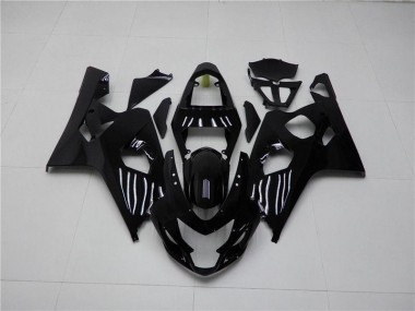 Brillante Negro Carenado Suzuki GSXR 600 / 750 K4 2004-2005