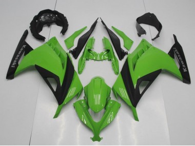 Estilo OEM Verde Carenado Kawasaki ZX 300R 2013-2016