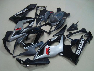 Gris Negro Plata Carenado Suzuki GSXR 1000 K5 2005-2006