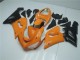 Naranja Negro Carenado Kawasaki ZX6R 2005-2006