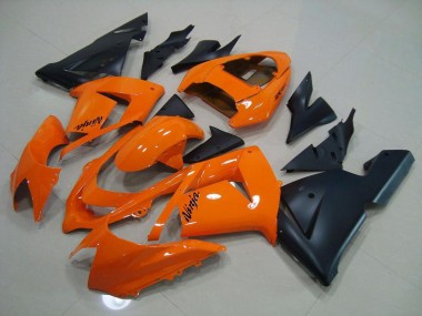 Naranja Negro Mate Carenado Kawasaki ZX10R 2003-2005