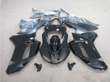 Negro ABS Plástico Kawasaki ZX6R 2007-2008