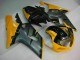 Negro Amarillo Carenado Suzuki GSXR 600 / 750 K1 K2 K3 2001-2003