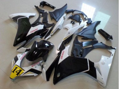 Negro Blanco Denso Rizoma 14 Carenado Honda CBR 500 RR 2013-2015