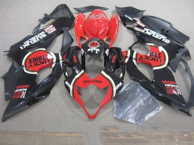 Negro Lucky Strike Rojo Motul Carenado Suzuki GSXR 1000 K5 2005-2006