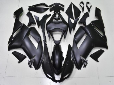 Negro Mate Carenado Kawasaki ZX6R 2007-2008