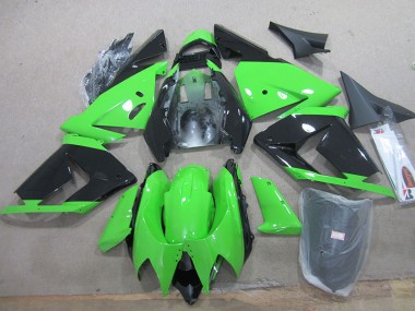 Negro Verde Carenado Kawasaki ZX10R 2003-2005