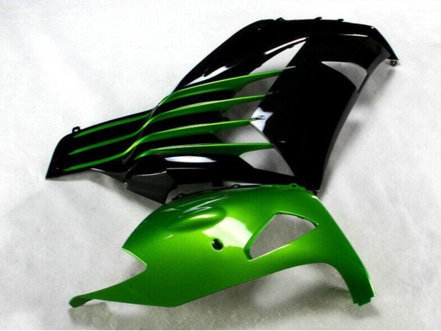 Negro Verde Kit Carenado Kawasaki ZX14R ZZR 1400 2012-2021