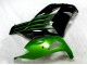 Negro Verde Kit Carenado Kawasaki ZX14R ZZR 1400 2012-2021