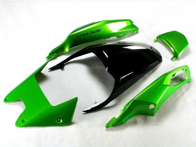 Negro Verde Kit Carenado Kawasaki ZX14R ZZR 1400 2012-2021