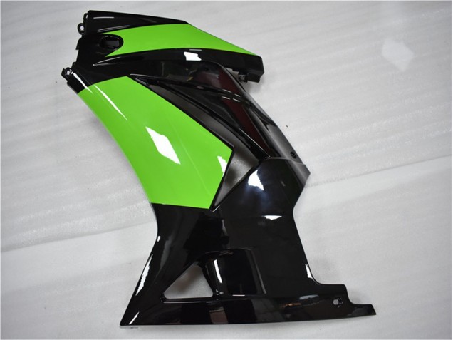 Negro Verde Kit Completo Carenado Kawasaki EX250 2008-2012