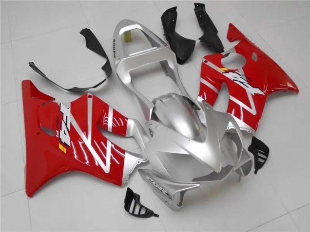 Plata Rojo Carenado Honda CBR 600 F4i 2001-2003