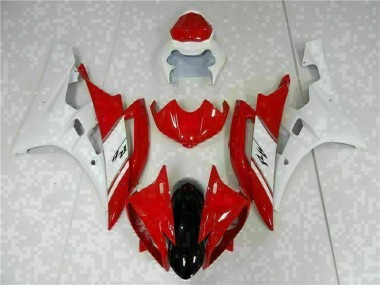 Rojo Blanco Kit Carenado Yamaha R6 2006-2007