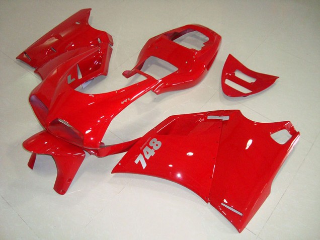 Rojo Carenado & Plástico Ducati 748 916 996 996S 1993-2005