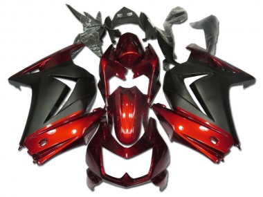 Rojo Gris Carenado Kawasaki EX250 2008-2012