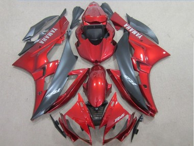 Rojo Kit Completo Carenado Yamaha R6 2006-2007