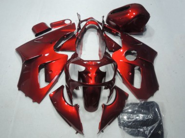 Rojo Kits Completo Carenado Kawasaki ZX12R 2000-2001