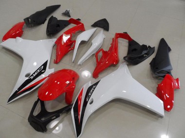 Rojo Negro Blanco Carenado Honda CBR 600 F 2011-2013