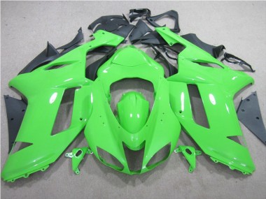 Verde Carenado Kawasaki ZX6R 2007-2008