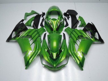 Verde Llama Carenado Kawasaki ZX14R ZZR 1400 2012-2021