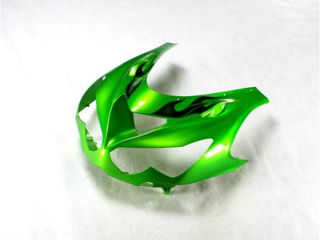 Verde Negro Carenado Kawasaki ZX14R ZZR 1400 2012-2021