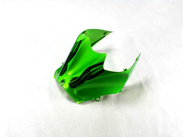 Verde Negro Carenado Kawasaki ZX14R ZZR 1400 2012-2021