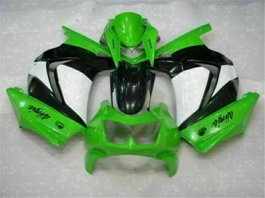 Verde Negro Ninja ABS Plástico Kawasaki EX250 2008-2012