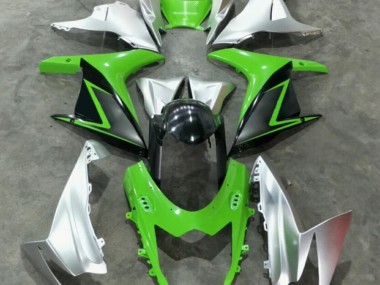 Verde Plata Kits Completo Carenado Suzuki GSXR 600 / 750 K11 2011-2021